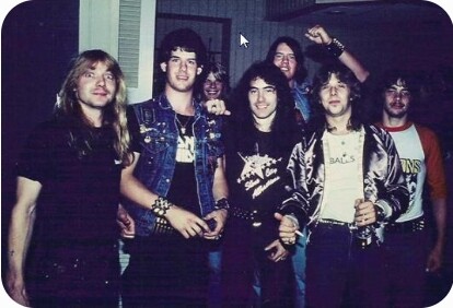 Wade Brooks with Iron Maiden