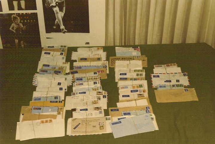 The overseas letters Wade received from heavy metal pen pals after his Sounds magazine letter