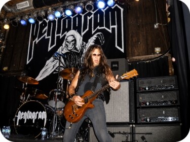 Victor Griffin performing with Pentagram