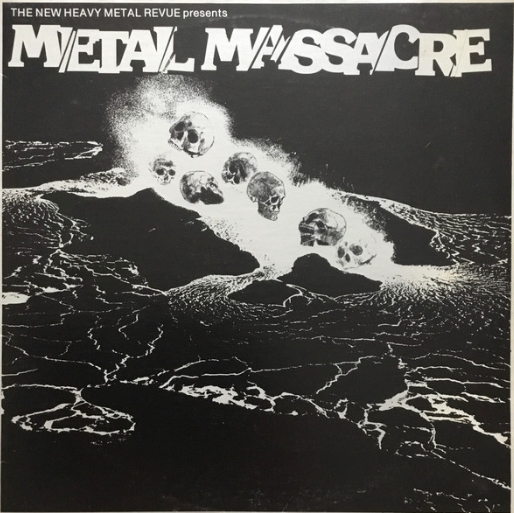 Metal Massacre compilation cover from Metal Blade Records